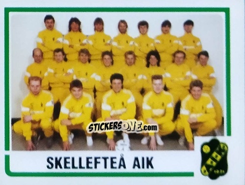 Sticker Team - Fotboll 87. Allsvenskan och Division 1 n. 231 - Panini