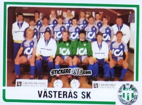 Sticker Team - Fotboll 87. Allsvenskan och Division 1 n. 235 - Panini