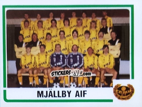 Sticker Team - Fotboll 87. Allsvenskan och Division 1 n. 250 - Panini