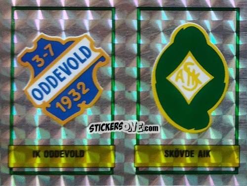Figurina Badges - Fotboll 87. Allsvenskan och Division 1 n. 254 - Panini