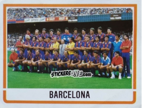 Sticker Team - Fotboll 87. Allsvenskan och Division 1 n. 261 - Panini