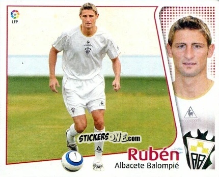Figurina 15 Rubén (ALBACETE) - Liga Spagnola 2004-2005 n. 507 - Colecciones ESTE