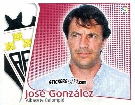 Figurina Jose Gonzalez - Liga Spagnola 2004-2005 n. 2 - Colecciones ESTE