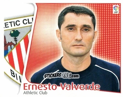 Figurina Ernesto Valverde - Liga Spagnola 2004-2005 n. 28 - Colecciones ESTE