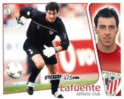 Sticker Lafuente - Liga Spagnola 2004-2005 n. 30 - Colecciones ESTE