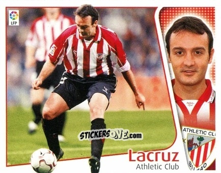 Sticker Lacruz - Liga Spagnola 2004-2005 n. 31 - Colecciones ESTE