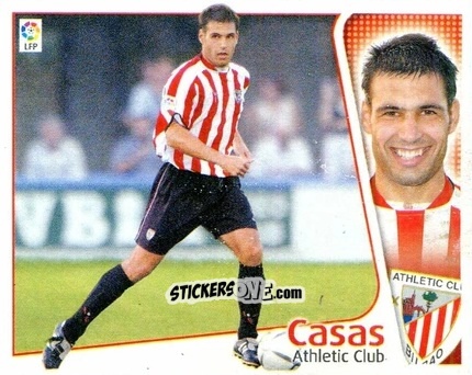 Figurina Casas - Liga Spagnola 2004-2005 n. 32 - Colecciones ESTE