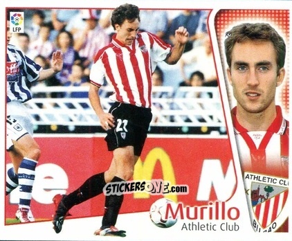Cromo Murillo - Liga Spagnola 2004-2005 n. 34 - Colecciones ESTE