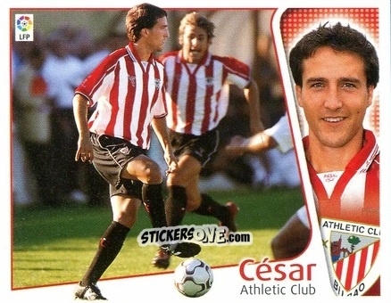 Cromo César - Liga Spagnola 2004-2005 n. 35 - Colecciones ESTE