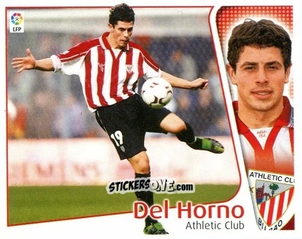 Figurina Del Horno - Liga Spagnola 2004-2005 n. 36 - Colecciones ESTE