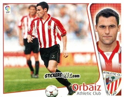 Figurina Orbaiz - Liga Spagnola 2004-2005 n. 40 - Colecciones ESTE