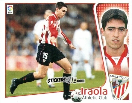 Cromo Iraola - Liga Spagnola 2004-2005 n. 44 - Colecciones ESTE