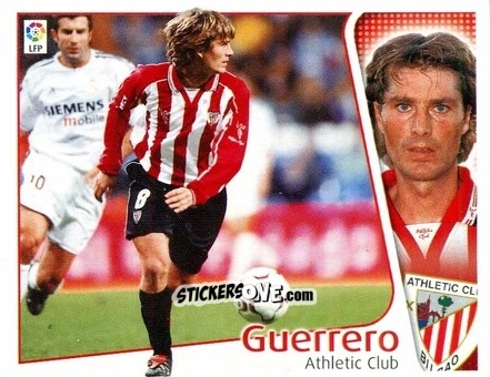Sticker Guerrero - Liga Spagnola 2004-2005 n. 47 - Colecciones ESTE