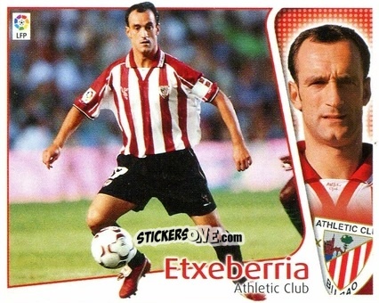 Sticker Etxeberria - Liga Spagnola 2004-2005 n. 50 - Colecciones ESTE