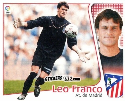Cromo Leo Franco - Liga Spagnola 2004-2005 n. 54 - Colecciones ESTE