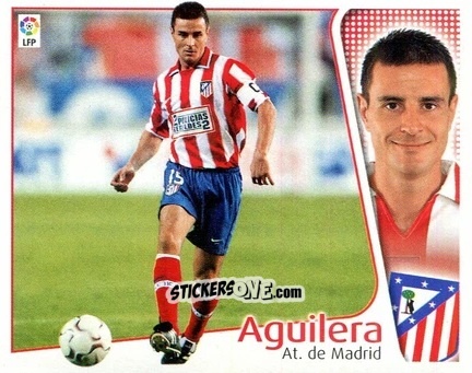 Cromo Aguilera - Liga Spagnola 2004-2005 n. 62 - Colecciones ESTE
