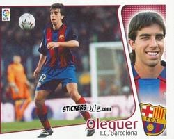 Sticker Oleguer - Liga Spagnola 2004-2005 n. 79 - Colecciones ESTE