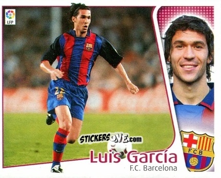 Sticker Luis García - Liga Spagnola 2004-2005 n. 90 - Colecciones ESTE