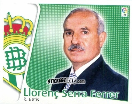 Cromo Llorenç Serra Ferrer - Liga Spagnola 2004-2005 n. 99 - Colecciones ESTE