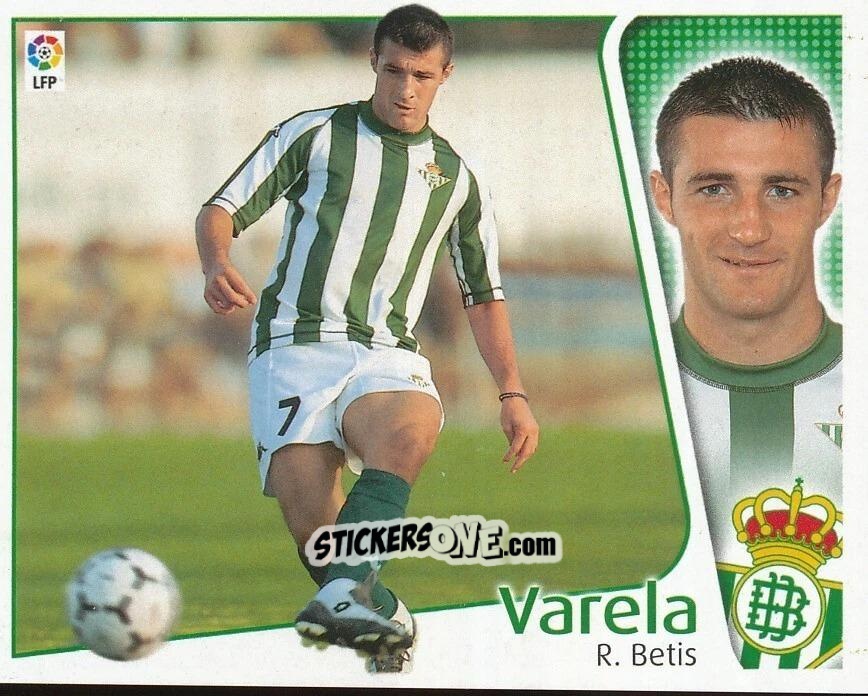 Figurina Varela - Liga Spagnola 2004-2005 n. 102 - Colecciones ESTE