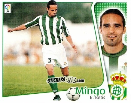 Figurina Mingo - Liga Spagnola 2004-2005 n. 107 - Colecciones ESTE