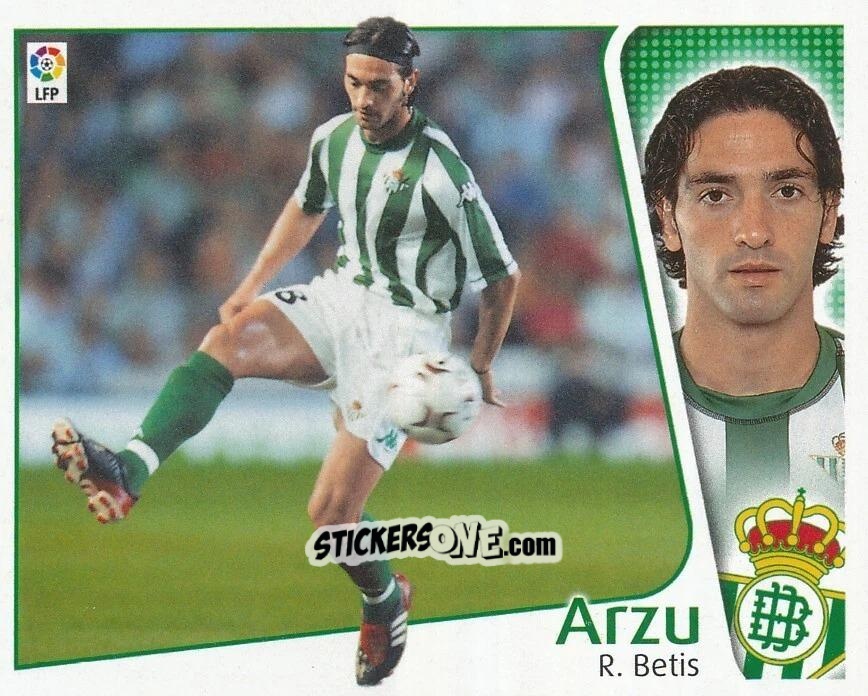 Cromo Arzu - Liga Spagnola 2004-2005 n. 110 - Colecciones ESTE