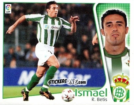 Cromo Ismael - Liga Spagnola 2004-2005 n. 117 - Colecciones ESTE