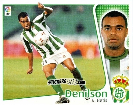 Sticker Denilson - Liga Spagnola 2004-2005 n. 118 - Colecciones ESTE