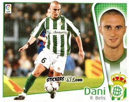 Figurina Dani - Liga Spagnola 2004-2005 n. 120 - Colecciones ESTE