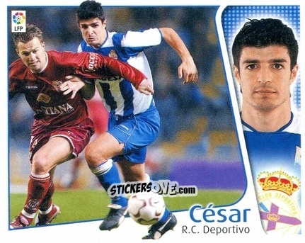 Sticker César - Liga Spagnola 2004-2005 n. 126 - Colecciones ESTE