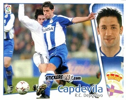 Sticker Capdevila - Liga Spagnola 2004-2005 n. 129 - Colecciones ESTE
