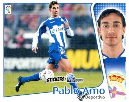 Sticker Pablo Amo - Liga Spagnola 2004-2005 n. 133 - Colecciones ESTE