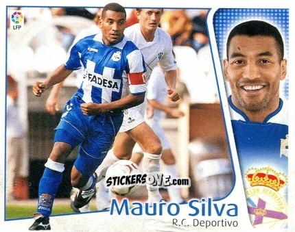 Figurina Mauro Silva - Liga Spagnola 2004-2005 n. 135 - Colecciones ESTE