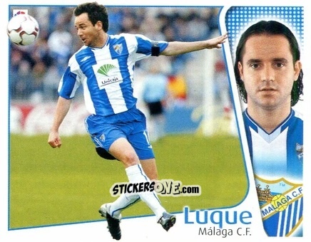Sticker Luque - Liga Spagnola 2004-2005 n. 141 - Colecciones ESTE