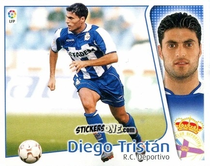 Cromo Diego Tristán - Liga Spagnola 2004-2005 n. 143 - Colecciones ESTE