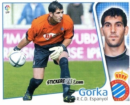 Cromo Gorka - Liga Spagnola 2004-2005 n. 148 - Colecciones ESTE