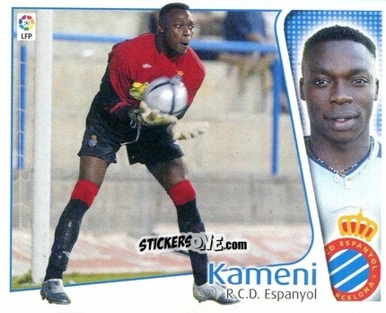 Cromo Kameni - Liga Spagnola 2004-2005 n. 149 - Colecciones ESTE