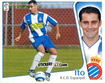 Sticker Ito - Liga Spagnola 2004-2005 n. 163 - Colecciones ESTE