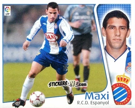 Cromo Maxi - Liga Spagnola 2004-2005 n. 167 - Colecciones ESTE