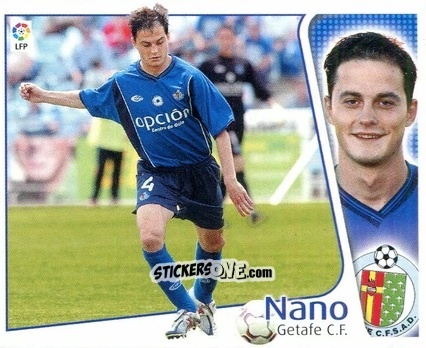 Cromo Nano - Liga Spagnola 2004-2005 n. 177 - Colecciones ESTE