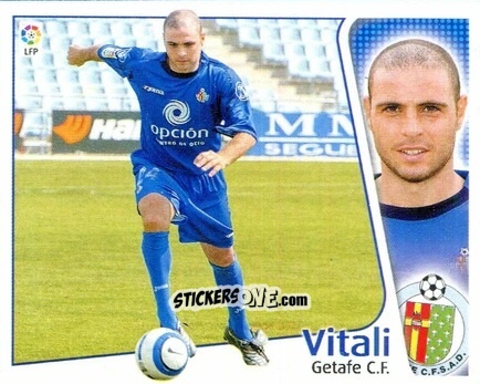 Cromo Vitali - Liga Spagnola 2004-2005 n. 179 - Colecciones ESTE