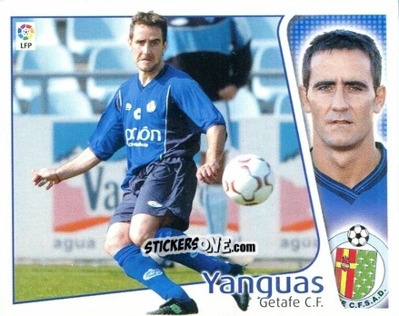 Cromo Yanguas - Liga Spagnola 2004-2005 n. 181 - Colecciones ESTE