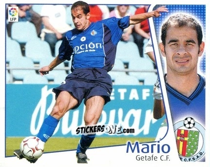 Cromo Mario - Liga Spagnola 2004-2005 n. 185 - Colecciones ESTE