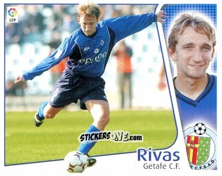Figurina Rivas - Liga Spagnola 2004-2005 n. 187 - Colecciones ESTE