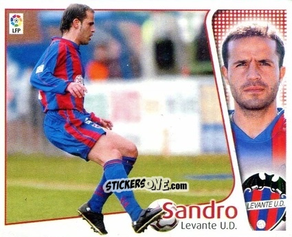 Sticker Sandro - Liga Spagnola 2004-2005 n. 211 - Colecciones ESTE