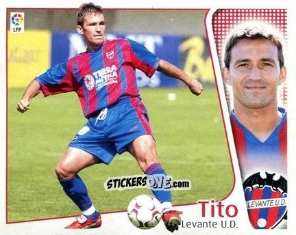 Sticker Tito - Liga Spagnola 2004-2005 n. 213 - Colecciones ESTE
