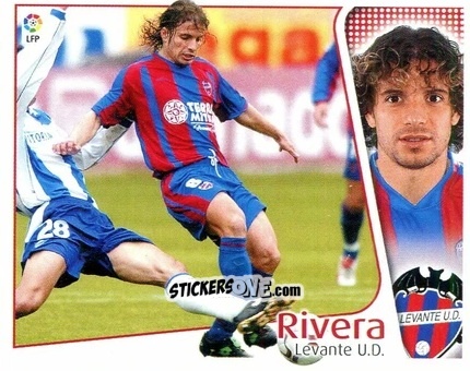 Cromo Rivera - Liga Spagnola 2004-2005 n. 217 - Colecciones ESTE