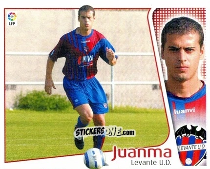Sticker Juanma - Liga Spagnola 2004-2005 n. 218 - Colecciones ESTE