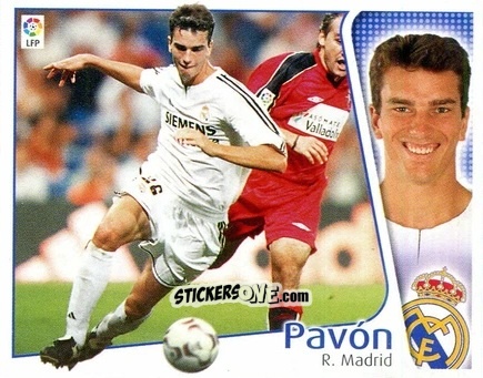 Cromo Pavón - Liga Spagnola 2004-2005 n. 232 - Colecciones ESTE
