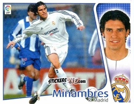 Sticker Miñambres - Liga Spagnola 2004-2005 n. 236 - Colecciones ESTE